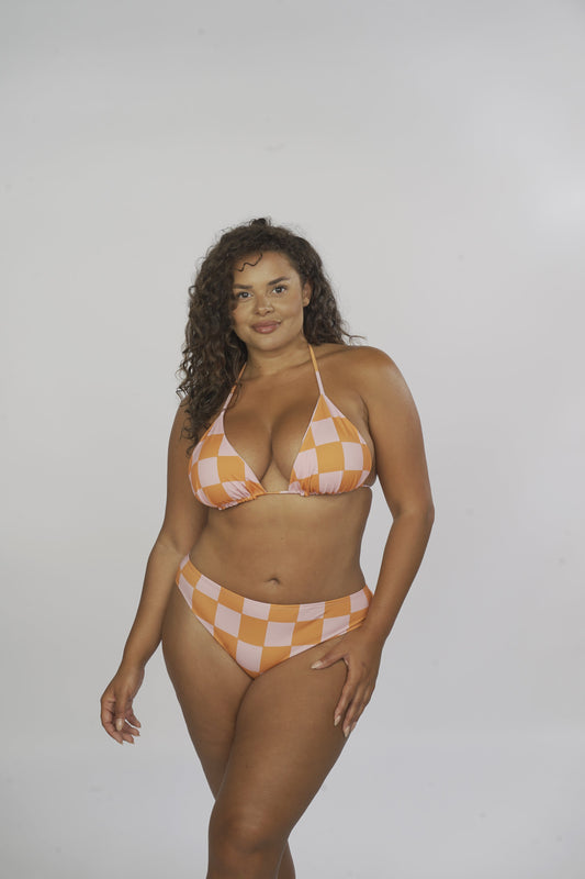 Aria Triangle Low-Rise Bikini Set